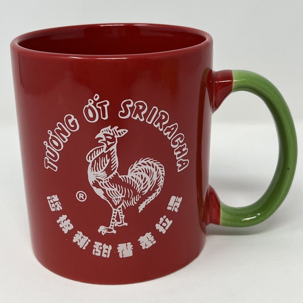 20Oz I Put Sriracha On My Sriracha Rooster Coffee Mug Tea Cup Huy Fong Foods Red